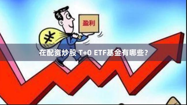 在配资炒股 T+0 ETF基金有哪些？