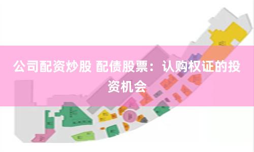 公司配资炒股 配债股票：认购权证的投资机会